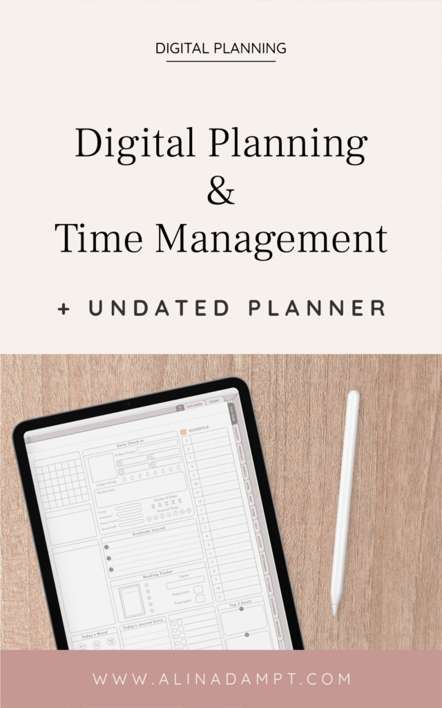 Time Management and Digital Planning