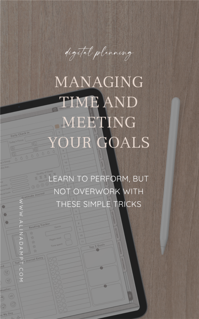 Time Management and Digital Planning